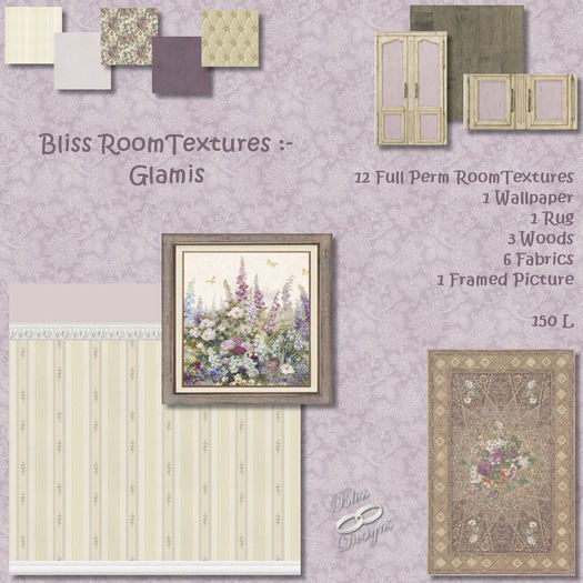 Bliss Room Textures - Velvet Nightshade - Box