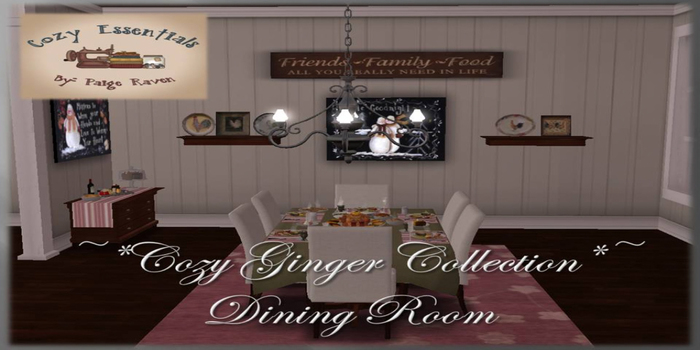 ~*Cozy Isla Collection*~ Dining Room (Includes Benchseat & Acc)