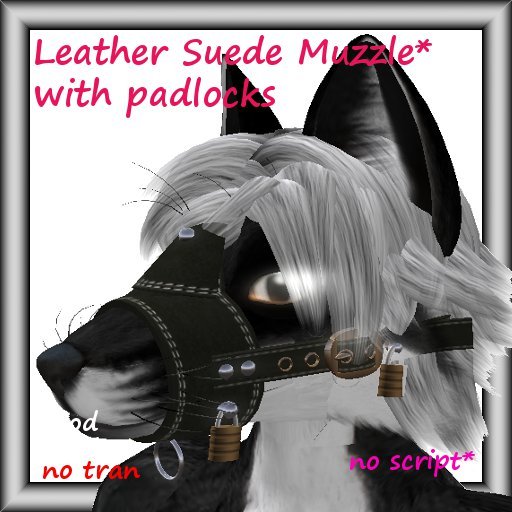 CPL46 PSI Corp Fox Leather Suede Muzzle mkII