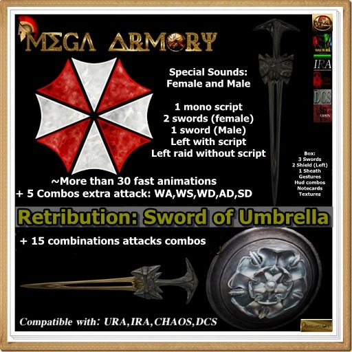 Retribution: Sword of Umbrella 3.3 >BOX<..::MEGA ARMORY::..