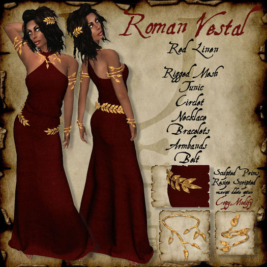 Roman Vestal [Red] 