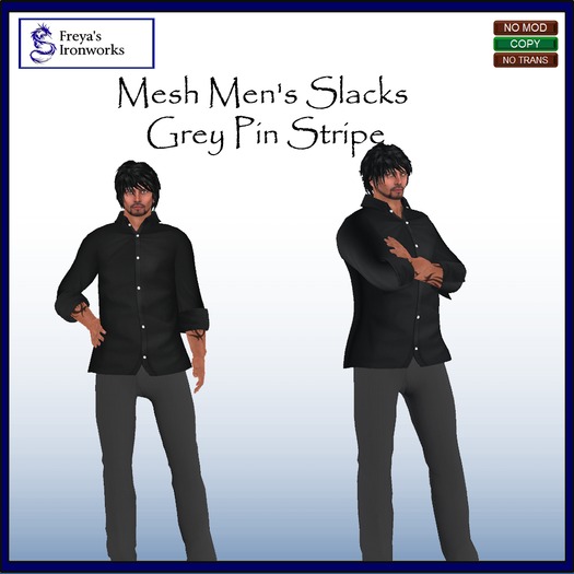 (BOX) FIW - Mesh Mens Dress Shirt - Pale Blue