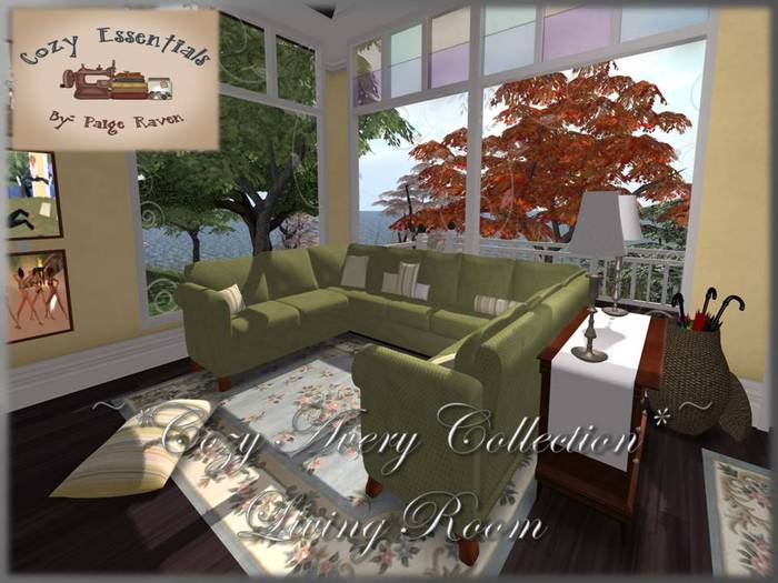 ~*Cozy Isla Collection*~ Living Room (Front Ent. Included)