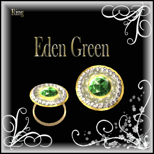 Bague Eden green