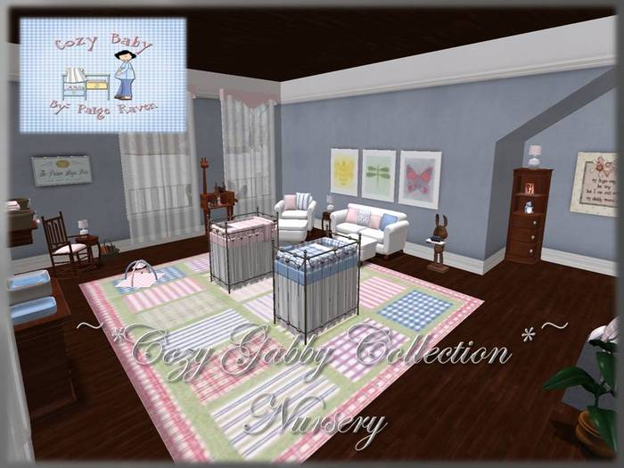 {CB} Gabby Nursery ~ Twin Set