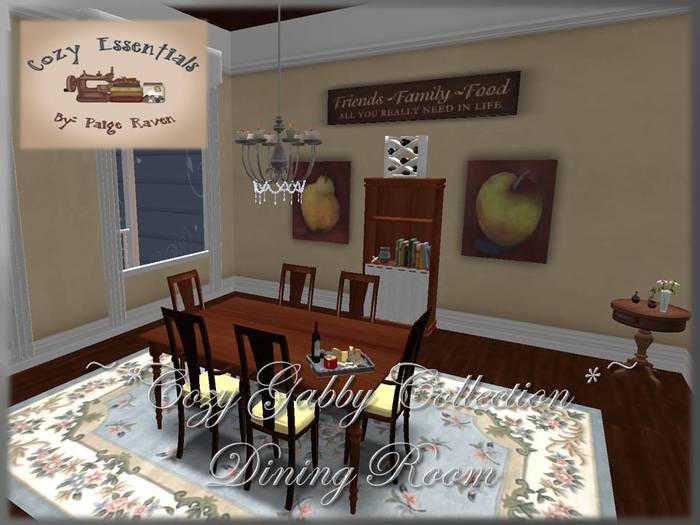 ~*Cozy Isla Collection*~ Dining Room (Includes Benchseat & Acc)