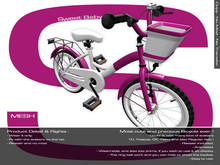 Sweet Baby - Bicycle Mesh for Kids - Pink