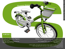 Sweet Baby - Bicycle Mesh for Kids - Green