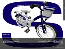 Sweet Baby - Bicycle Mesh for Kids - Blue