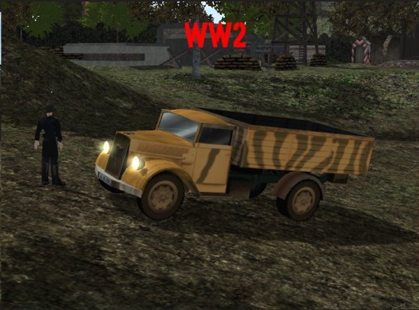 Sellbox Opel Blitz Open-Afrika Korp- V3.5