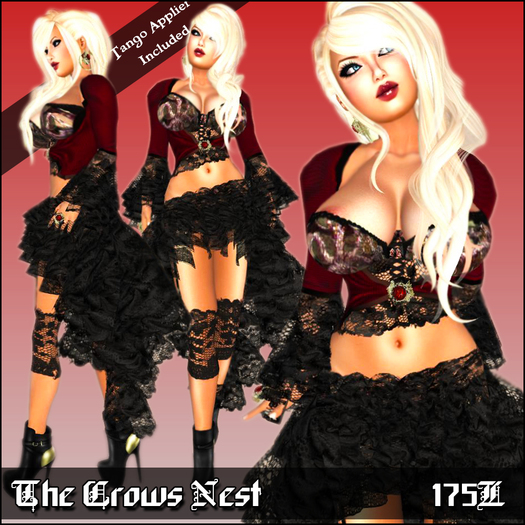Souled Out Crows Nest Dress Outfit in Ruby & Tango  Applier