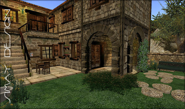 Second Life Marketplace - Simay Design-Farmhouse Albert furnished