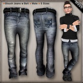 DN Mesh (M): Slouch w Belt - Warm