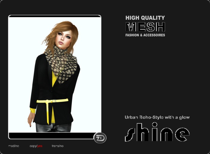  shine by [ZD] - MESH - Boho Blazer 