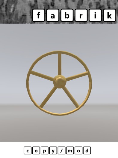 Wagon Wheel Sculptie 5 spoke mod copy