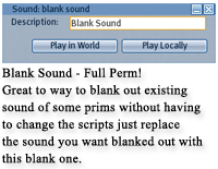 blank sound replacement for scripts FULL PERM