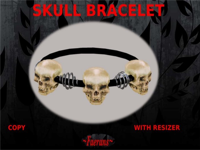 skull bracelet