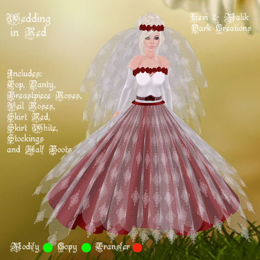 Wedding in Red
