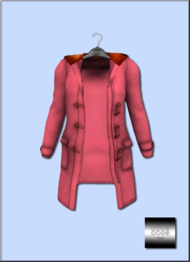 even.flow - Duffle Coat "pink" (box)