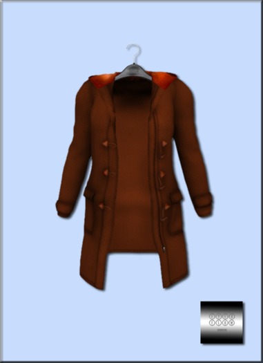 even.flow - Duffle Coat "brown" (box)