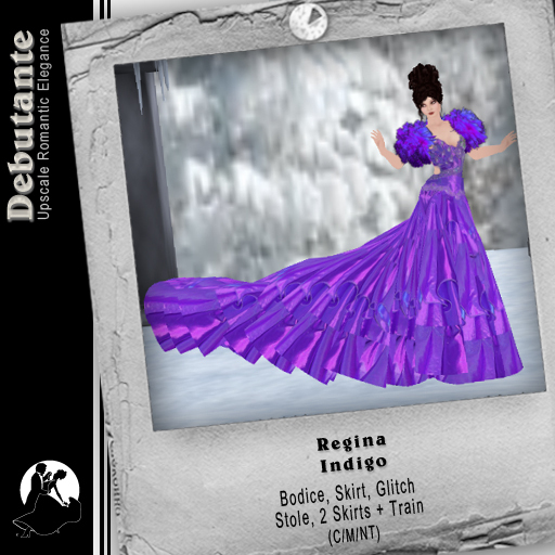 *Deb* Regina (Boxed)  Indigo