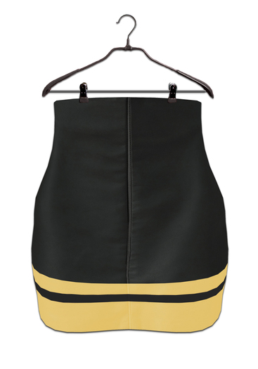 *Ninia* Color Block Skirt (Yellow)