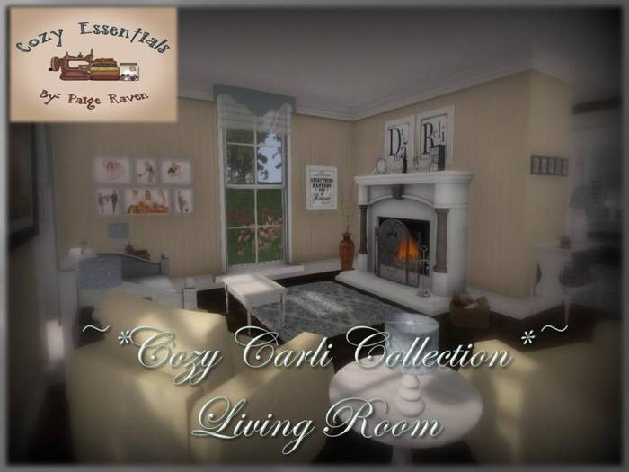~*Cozy Isla Collection*~ Living Room (Front Ent. Included)