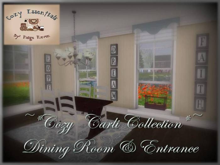 {CE} Carli ~ Dining Room & Entrance