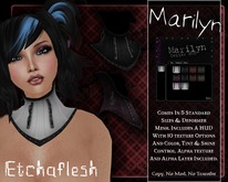 [Etchaflesh] Lysanne Marilyn Collar/Neck Corset W/ HUD