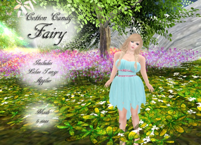 {Peachy} Cotton Candy Fairy - Discounted