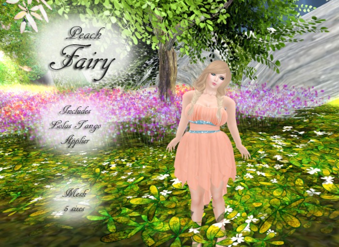 {Peachy} Peach Fairy - Discounted