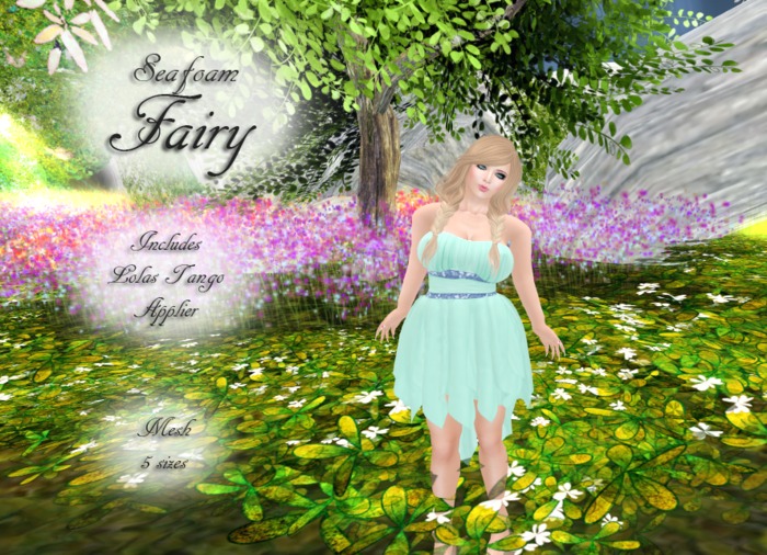 {Peachy} Seafoam Fairy - Discounted