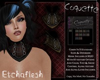 [Etchaflesh] Von Dita Coquette Collar/Neck Corset W/ HUD