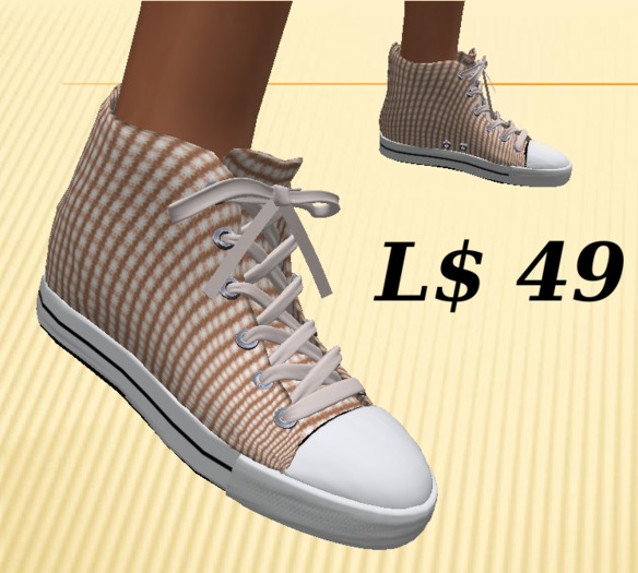 ...Sneakers brown/chess...