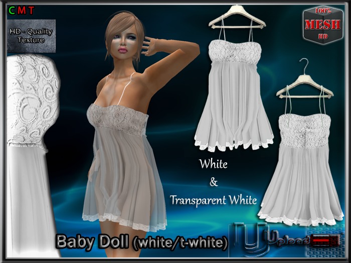 Upload[_]:: - Baby Doll (white/t-white)