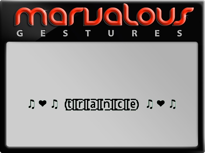 trance  GESTURE