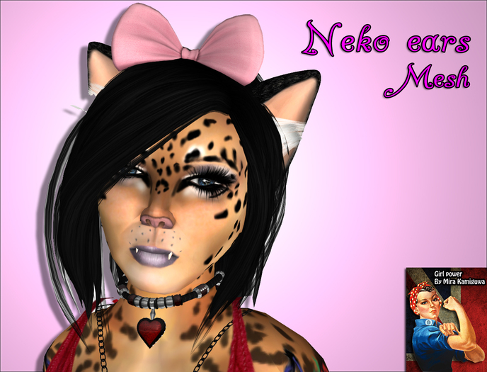 [GP] Neko ears black
