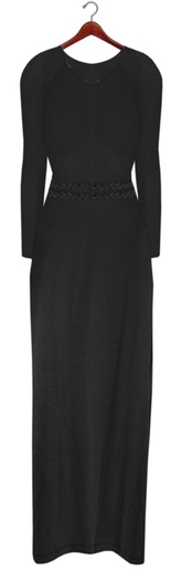 RaMa RoWanberry - Roped Maxi Dress Grey