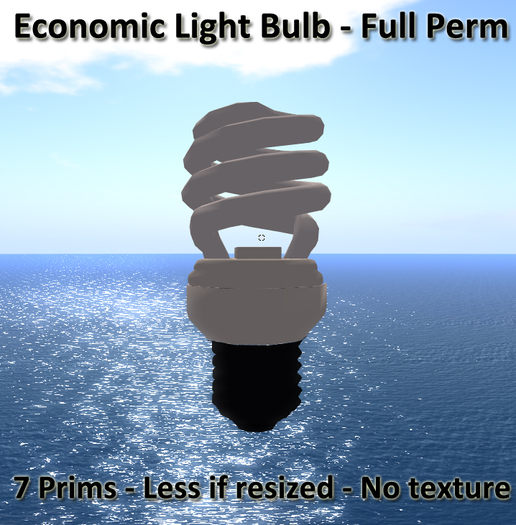 Eco Light Bulb - Full Mesh - Full Perm