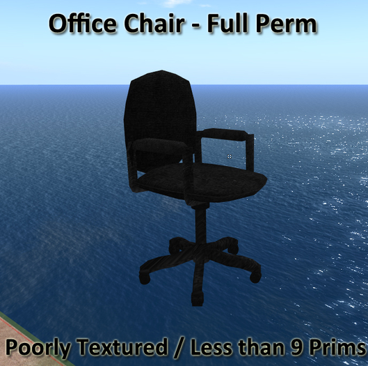 Office Chair - Full Mesh - Full Perm - Badly Textured