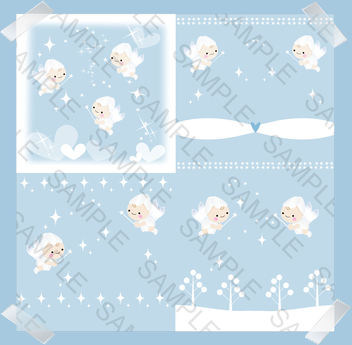 Second Life Marketplace - Blue Angel full perm pack of 17 seamless textures