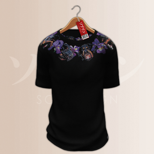 SVRN. Flower Print Tee.