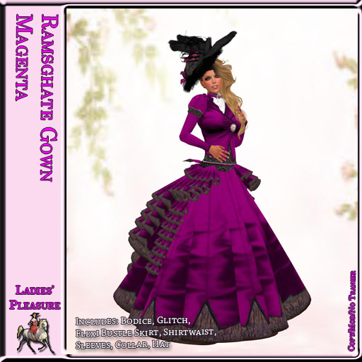 ~LP~ Ramsgate Gown (BOXED) Magenta