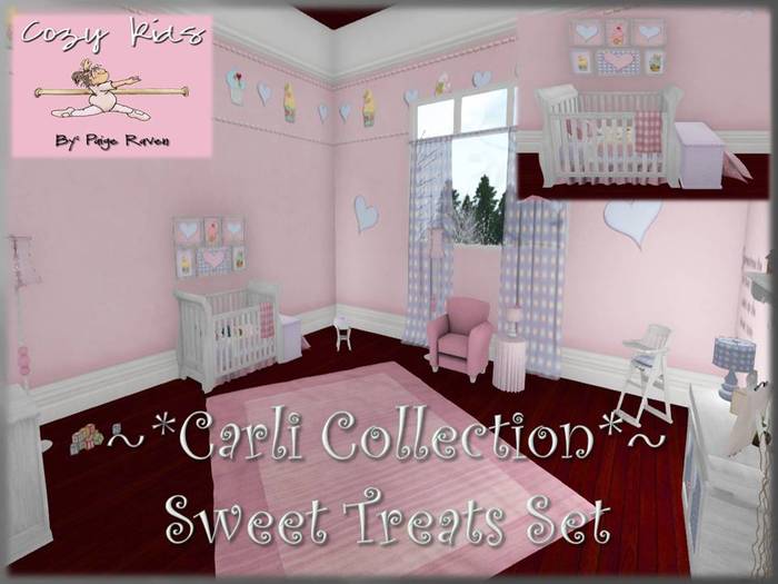 ~*Sweet Treats*~ Toddleedoo Crib Set