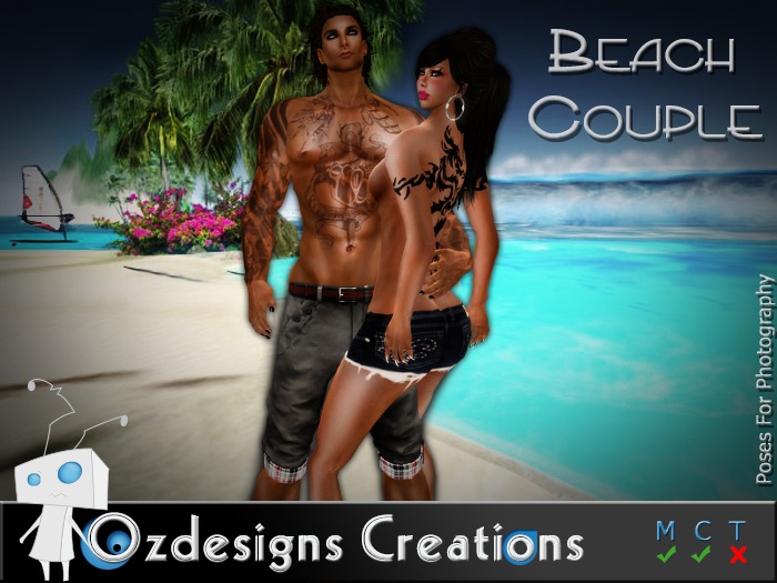 Oz... Beach Couple - Poses