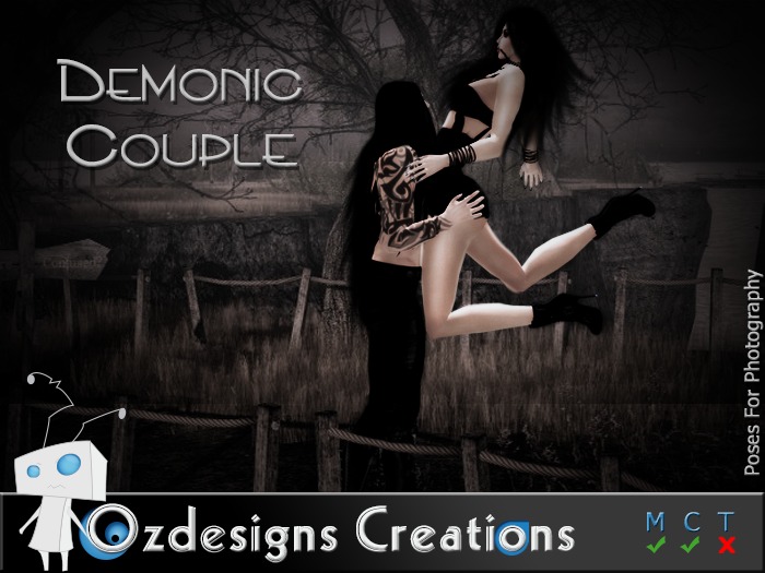 Oz... Demonic Couple - Poses