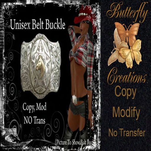 Silver Bullets & Star Belt Buckle
