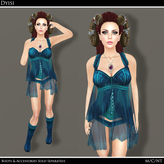 *EC* Dyisi Fantasy Outfit (Boxed) - Blue