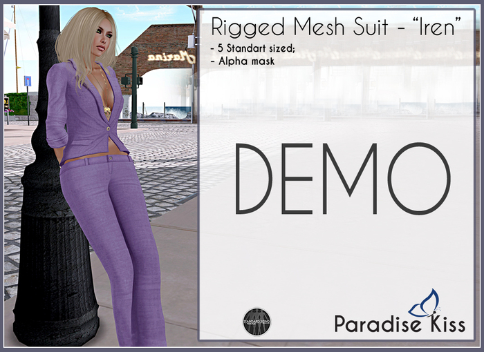 {Paradise Kiss} Iren Suit-DEMO (Rigged Mesh)