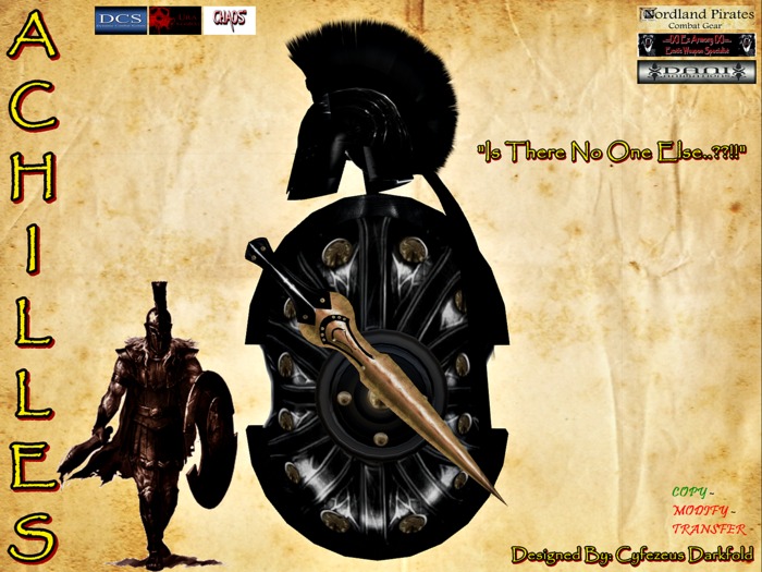 Achilles Combat Set V 5.0 (Sculpted)